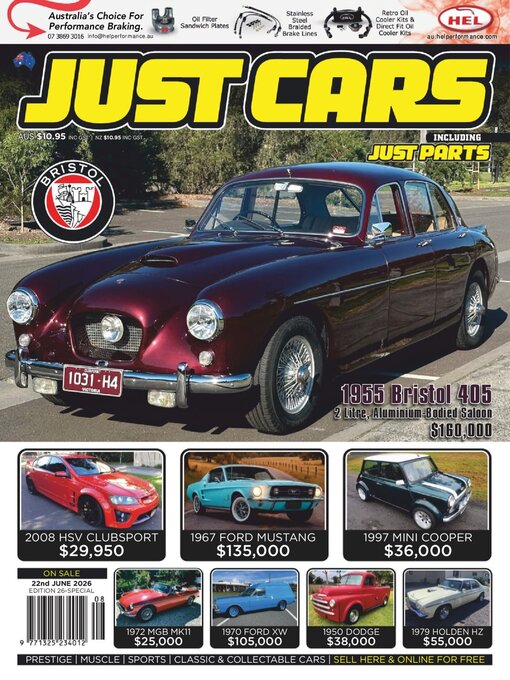 Cover image for Just Cars